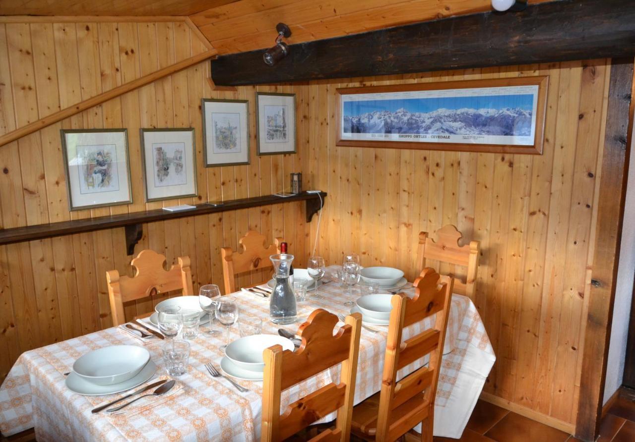 Chalet Apartment Gran Zebrù Oga Extérieur photo